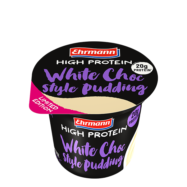 High Protein Pudding White Choc