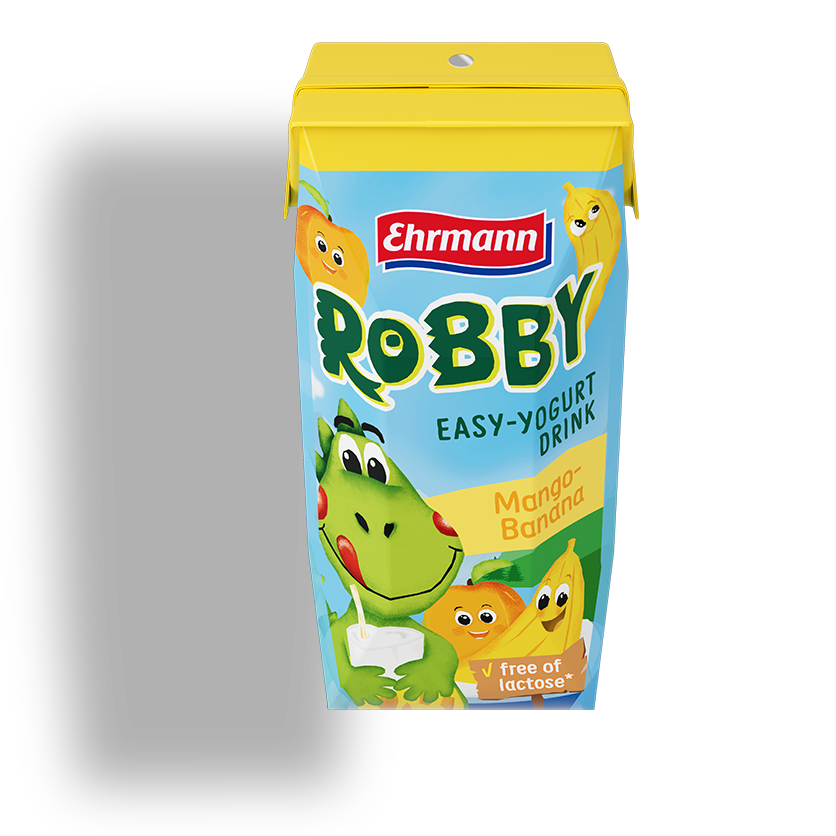 Ehrmann Robby Easy Yogurt Drink Mango Banana 200ml